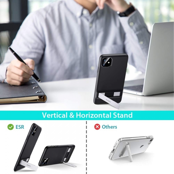 ESR Apple iPhone 11 Standl� K�l�f-Black