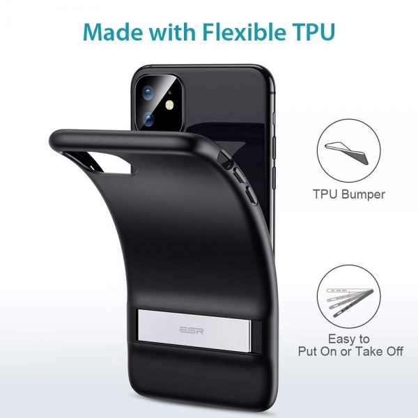 ESR Apple iPhone 11 Standl� K�l�f-Black