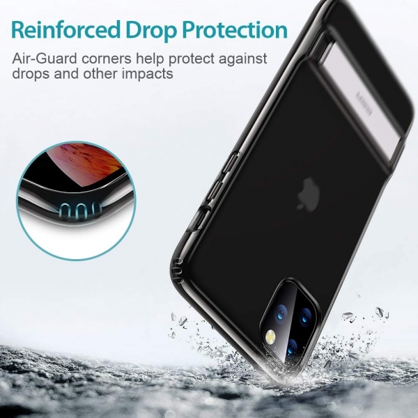 ESR Apple iPhone 11 Pro Max Standl Klf-Transparent Black