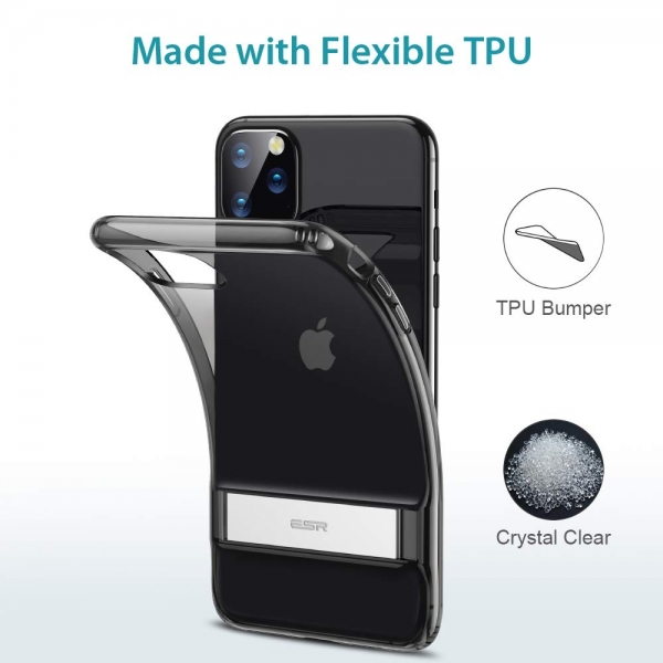 ESR Apple iPhone 11 Pro Standl Klf-Transparent Black
