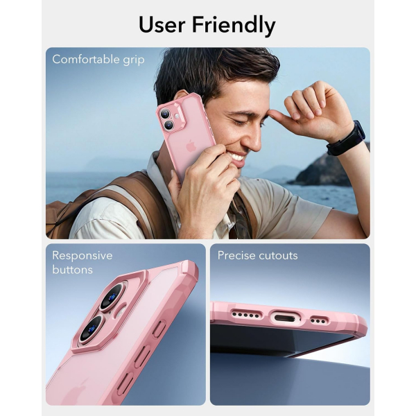 ESR Apple iPhone 16 Armor Klf -Frosted Pink