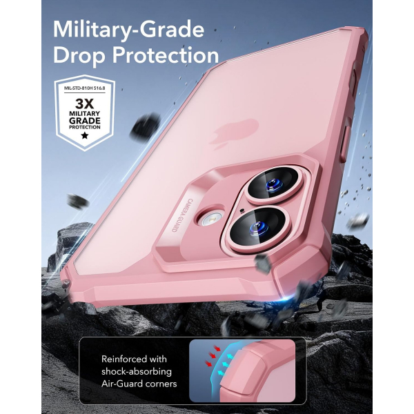 ESR Apple iPhone 16 Armor Klf -Frosted Pink