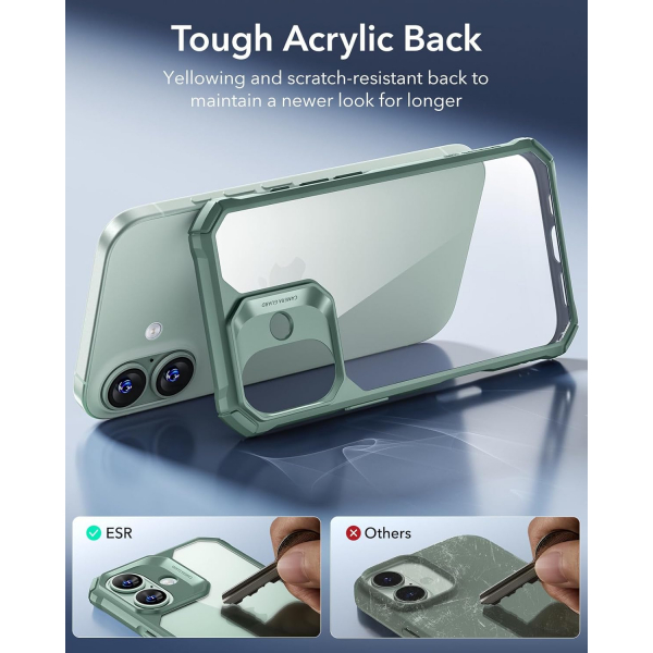 ESR Apple iPhone 16 Armor Klf -Clear Green
