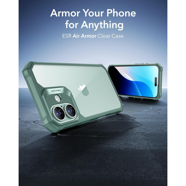 ESR Apple iPhone 16 Armor Klf -Clear Green