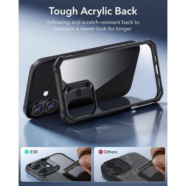 ESR Apple iPhone 16 Armor Klf -Clear Black