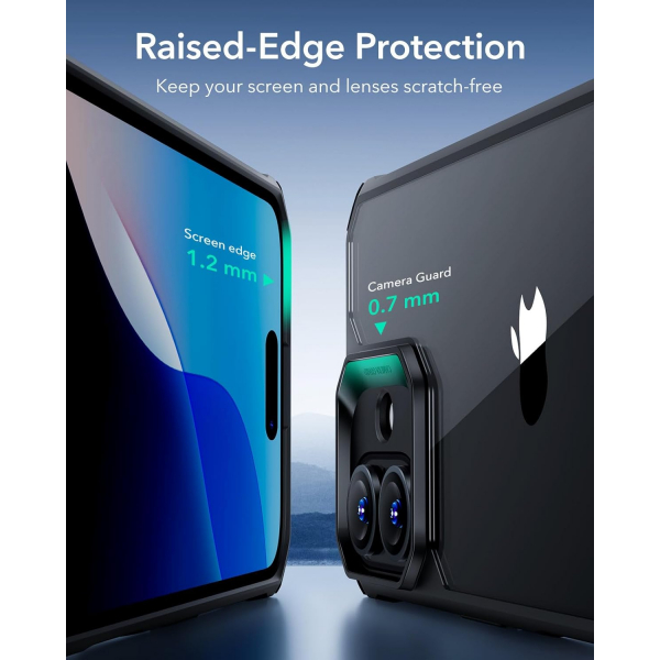 ESR Apple iPhone 16 Armor Klf -Clear Black
