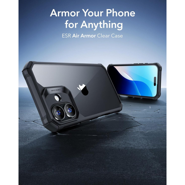 ESR Apple iPhone 16 Armor Klf -Clear Black