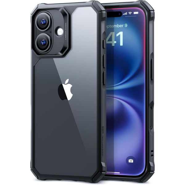 ESR Apple iPhone 16 Armor Klf -Clear Black