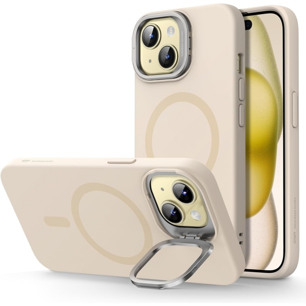 ESR Apple iPhone 15 Plus Standl Klf(MIL-STD-810G)   -Light Tan
