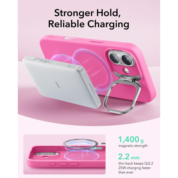 ESR Apple iPhone 17 Cloud Klf -Rosy Pink