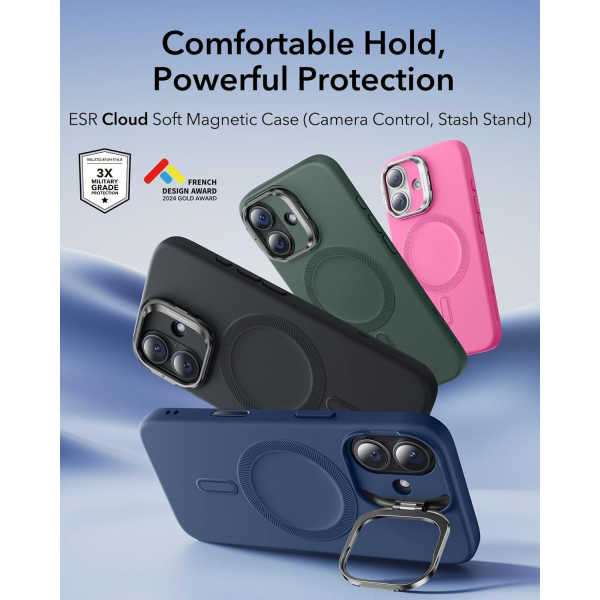 ESR Apple iPhone 17 Cloud Klf -Navy Blue