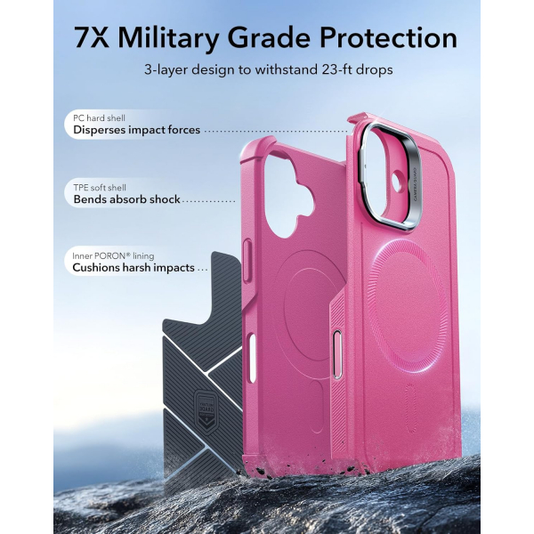 ESR Apple iPhone 17 Cyber Klf -Pink