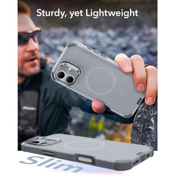 ESR Apple iPhone 16 Cyber Klf -Light Grey