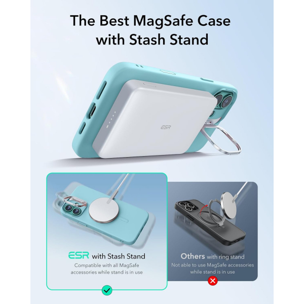 ESR Apple iPhone 16 Cloud Klf -Teal