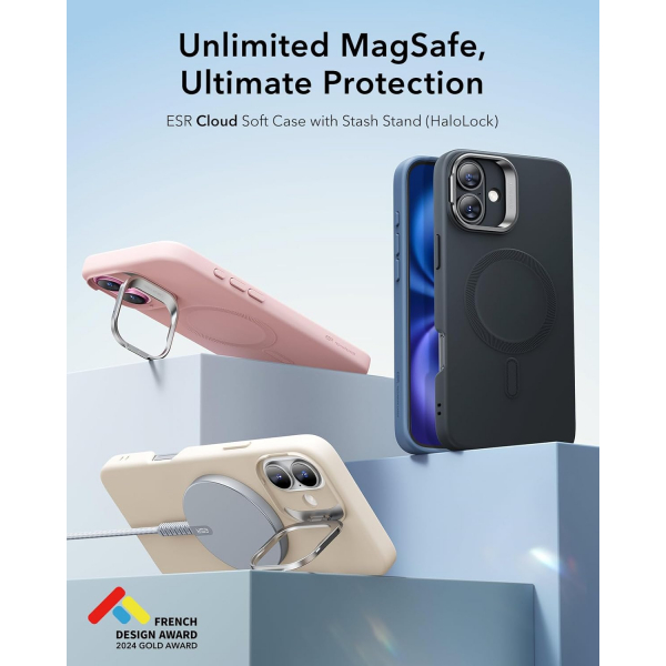 ESR Apple iPhone 16 Cloud Klf -Light Blue