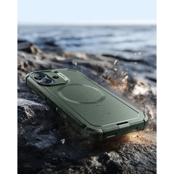 ESR Apple iPhone 17 Cyber MagSafe Klf -Cyber Green