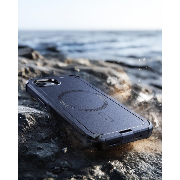 ESR Apple iPhone 16e Cyber MagSafe K�l�f -Navy Blue