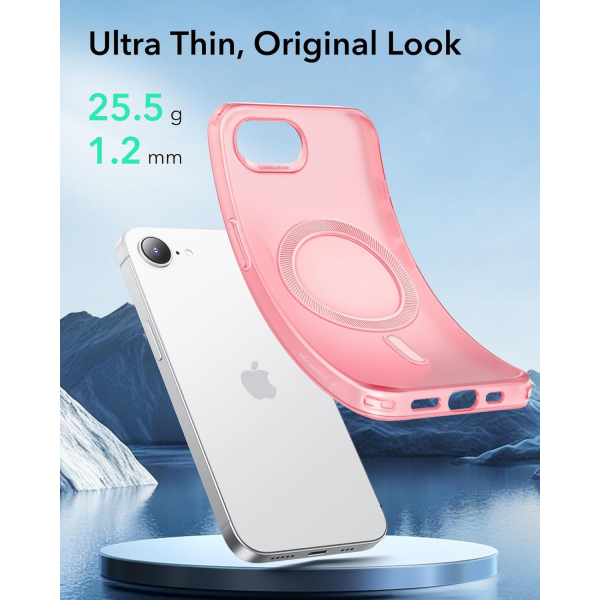 ESR Apple iPhone 16e Zero Klf -Frosted Red