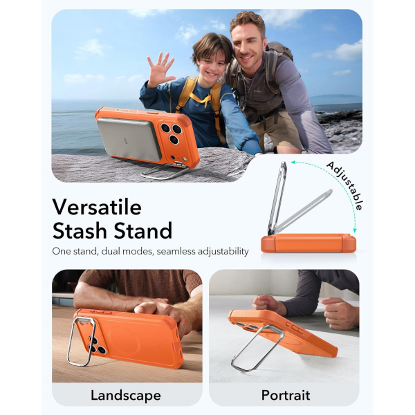 ESR Apple iPhone 17 Pro Cyber Klf -Orange