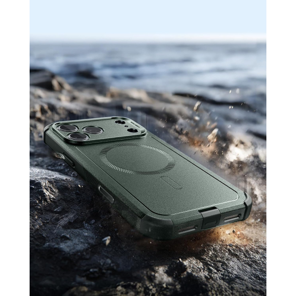 ESR Apple iPhone 17 Pro Cyber MagSafe Klf -Cyber Green