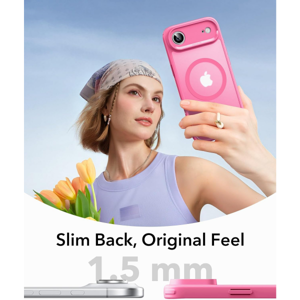 ESR Apple iPhone 17 Air Hybrid Klf-Frosted Pink 