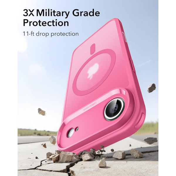ESR Apple iPhone 17 Air Hybrid Klf-Frosted Pink 