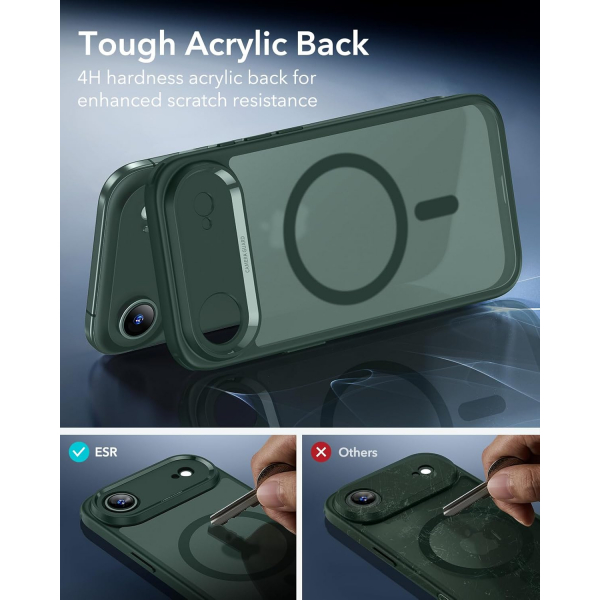ESR Apple iPhone 17 Air Hybrid Klf-Frosted Green 