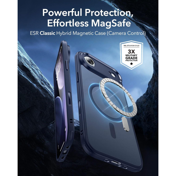 ESR Apple iPhone 17 Air Hybrid Klf-Frosted Blue