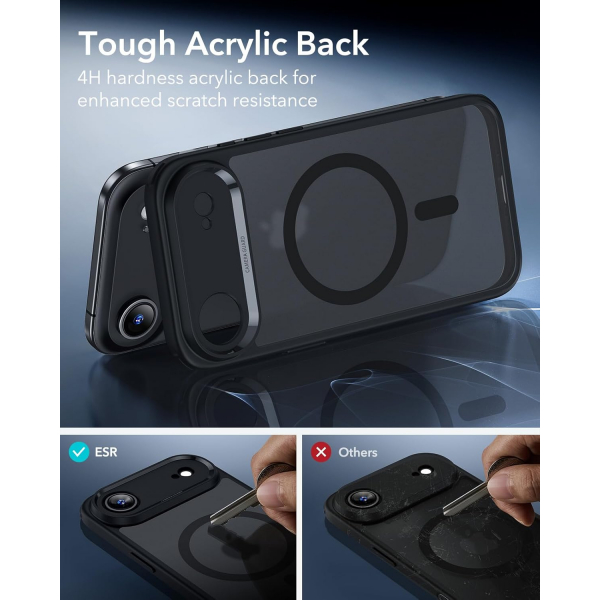 ESR Apple iPhone 17 Air Hybrid Klf-Frosted Black 