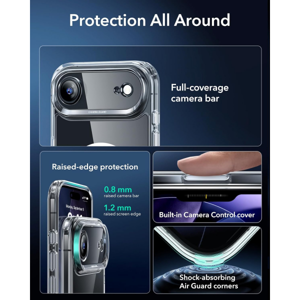 ESR Apple iPhone 17 Air Hybrid Klf-Clear 