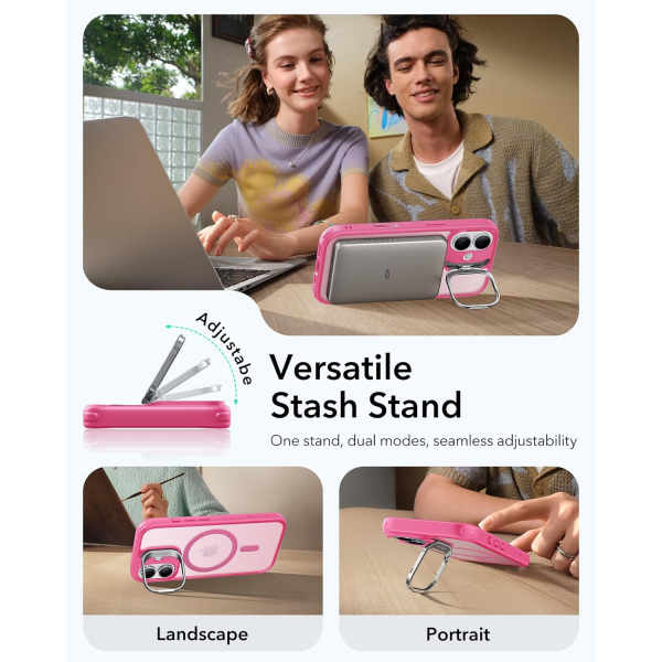 ESR Apple iPhone 17 Standl Klf -Frosted Pink