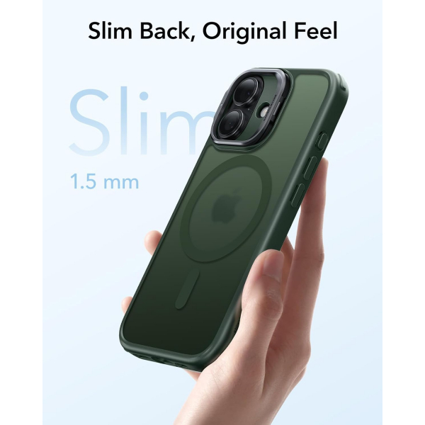 ESR Apple iPhone 17 Standl Klf -Frosted Green
