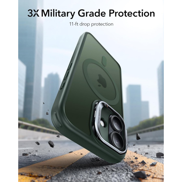 ESR Apple iPhone 17 Standl Klf -Frosted Green