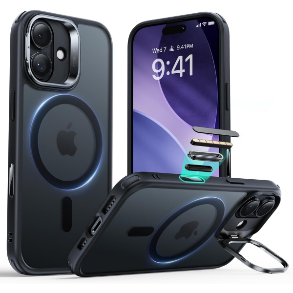 ESR Apple iPhone 17 Standl Klf -Frosted Black 