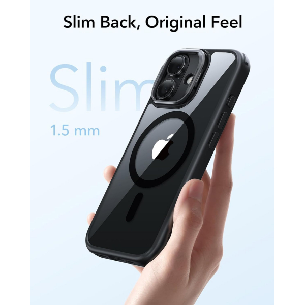 ESR Apple iPhone 17 Standl Klf -Clear Black 