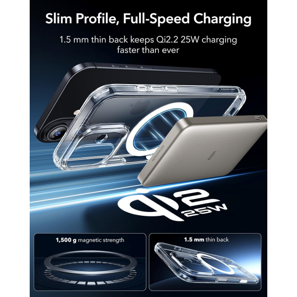 ESR Apple iPhone 17 Hybrid Klf -Clear 