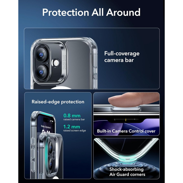 ESR Apple iPhone 17 Hybrid Klf -Clear 