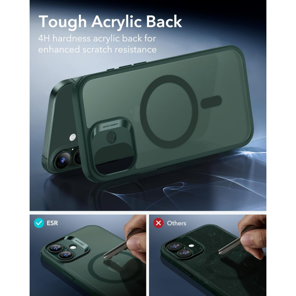 ESR Apple iPhone 17 Hybrid Klf -Frosted Green 