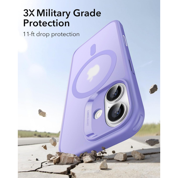 ESR Apple iPhone 17 Hybrid Klf -Frosted Purple 