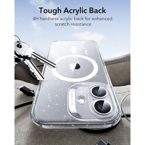 ESR Apple iPhone 17 Hybrid Klf -Clear Shimmer