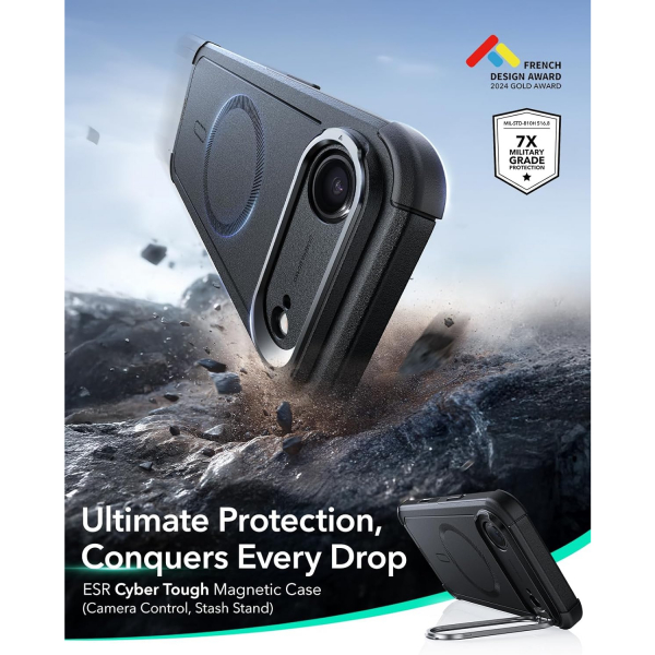ESR Apple iPhone 17 Air Cyber Klf -Black
