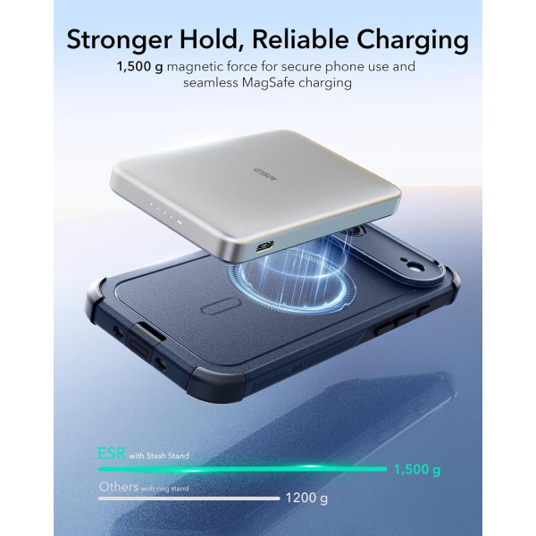 ESR Apple iPhone 17 Air Cyber MagSafe Klf -Cyber Navy Blue
