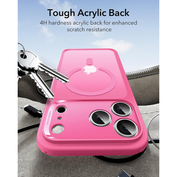 ESR Apple iPhone 17 Pro Hybrid Klf -Frosted Pink