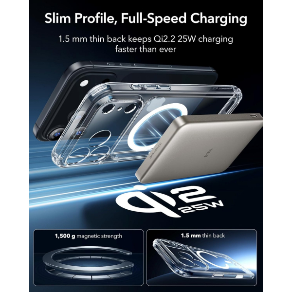 ESR Apple iPhone 17 Pro Hybrid Klf -Clear 