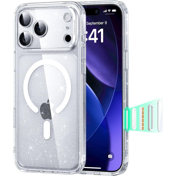 ESR Apple iPhone 17 Pro Max Hybrid Klf -Clear Shimmer