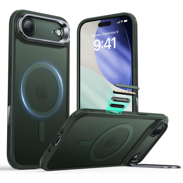 ESR Apple iPhone 17 Air Standl Klf -Frosted Green