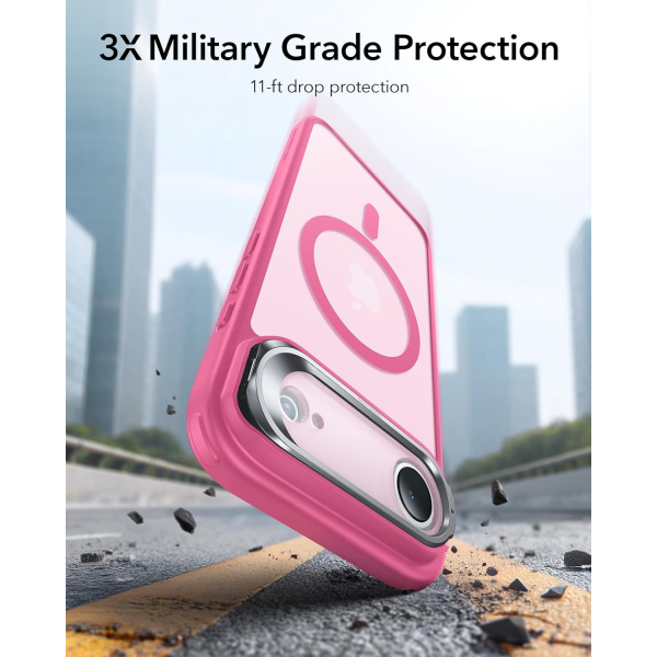 ESR Apple iPhone 17 Air Standl Klf -Frosted Pink