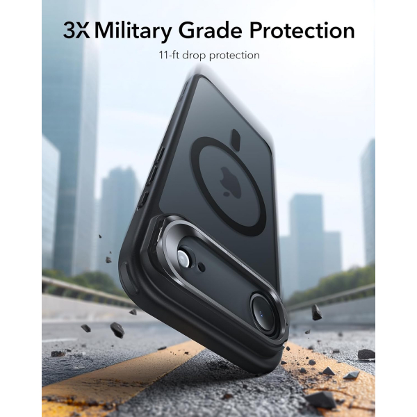 ESR Apple iPhone 17 Air Standl Klf -Frosted Black 