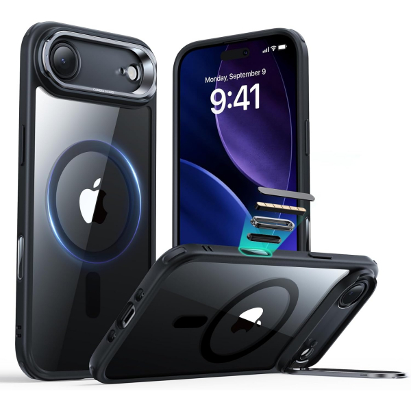 ESR Apple iPhone 17 Air Standl Klf -Clear Black 