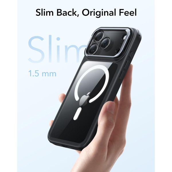 ESR Apple iPhone 17 Pro Standl Klf -Clear Black 